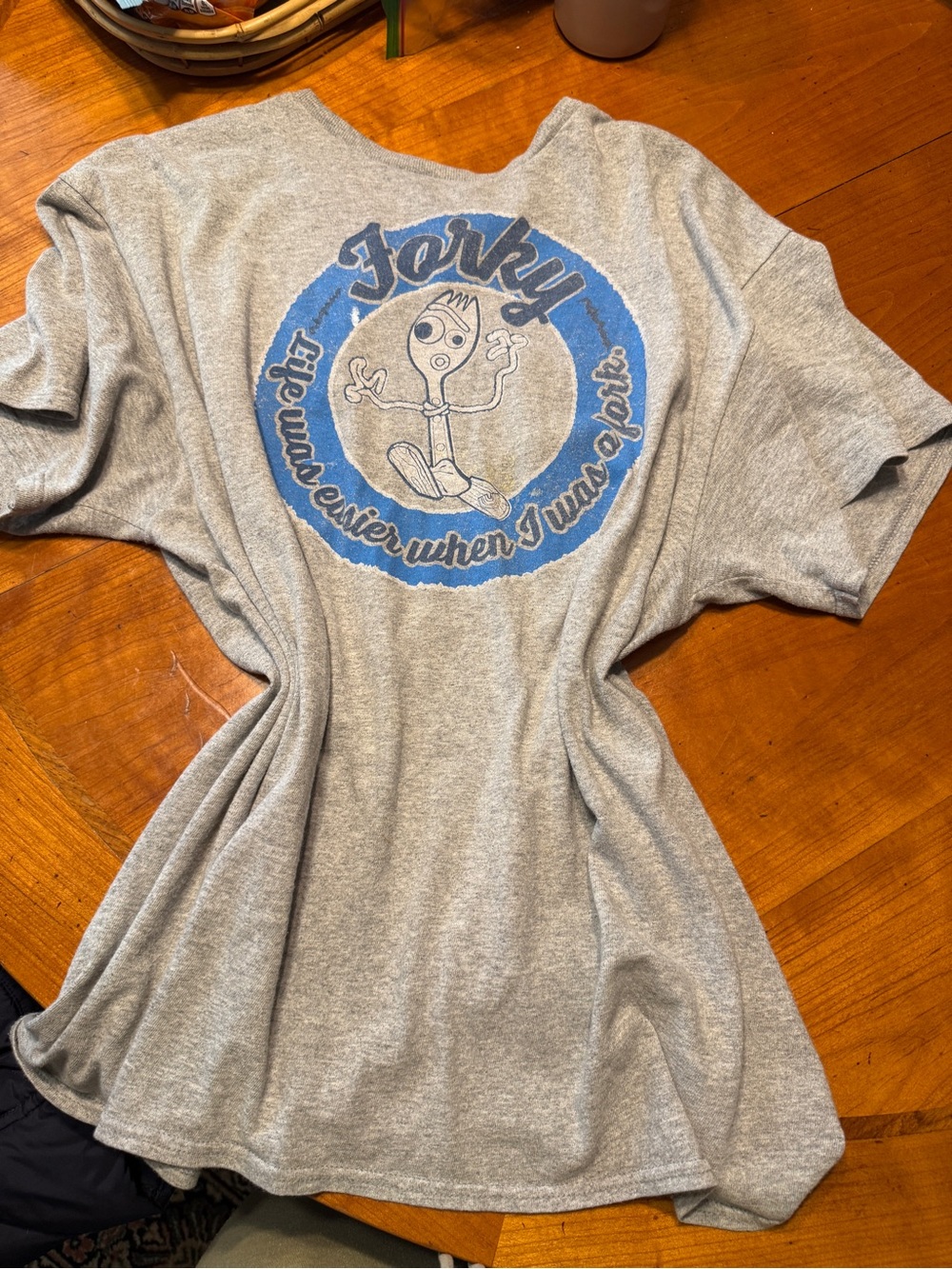 Toy Story Gray Graphic Tee